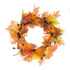 Maple & Acorn Wreath 60cm