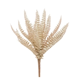 Gold Glitter Boston Fern 29cm