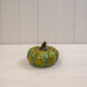 Green Medium Vintage Pumpkin 8cm