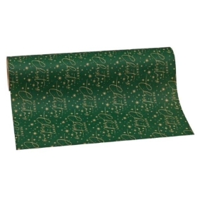 Merry Christmas Green Kraft Paper 