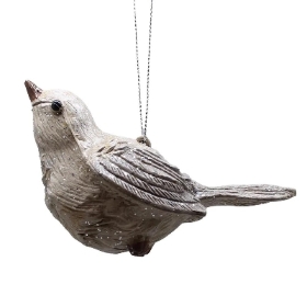Glittered Bird 5cm