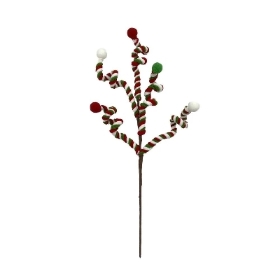 Striped Spring Spray 42cm