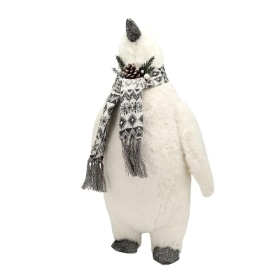 Penguin With Xmas Scarf 56cm