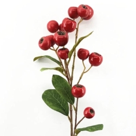 Red Berry Spray 63cm
