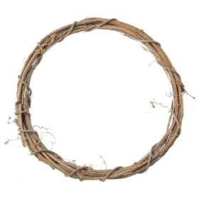 Brown Grapevine Wreath 40cm