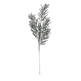 Green Glitter Wavy Spray 65cm