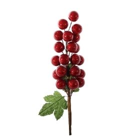 Red Grape Spray 25cm
