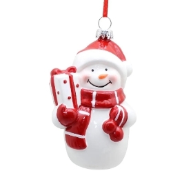 Red & White Santa 10cm