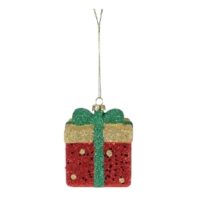 Red & Gold Hanging Parcel