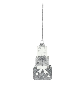 Silver Hanging Gifts 11cm