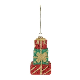Red & Gold Hanging Gifts 