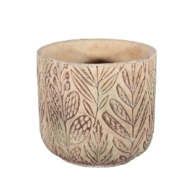 Beige Olive Pot 12.5cm
