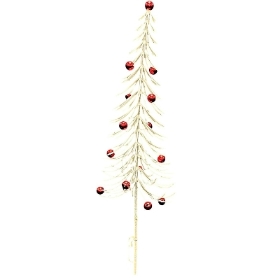 White Xmas Tree Stem 40cm