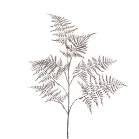 Green Metallic Fern 86cm