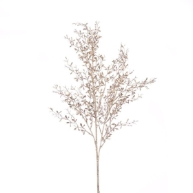 Champagne Mini Leaf Spray 81cm