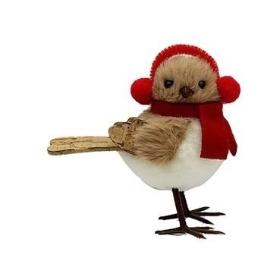 Xmas Bird 14cm