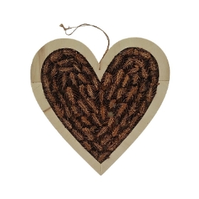 Pinecone Heart 25cm