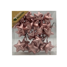 Rose Gold Stars Box 4cm