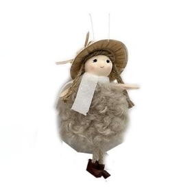 Xmas Doll Hanger 14cm