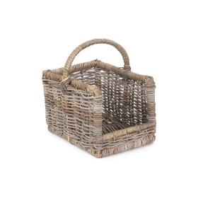 Small Open Ended Log Basket 28cm