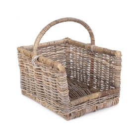 Medium Open Ended Log Basket 31cm