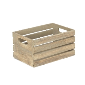 Small Oak Effect Trough 16cm