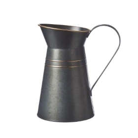 Black & Gold Jug 25cm