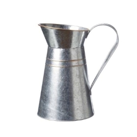 Zinc & Gold Jug 25cm
