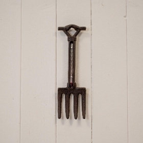 Cast Iron Fork Thermometer 24cm