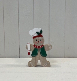 Wooden Gingerbread Man 17cm