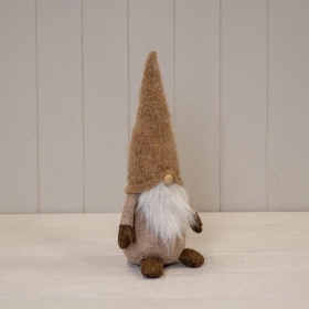 Tall Beige Wool Gonk 30cm