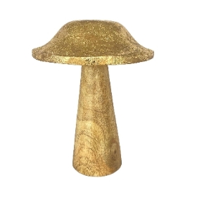 Gold Toadstool 16cm