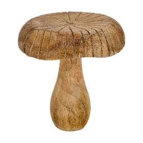 Wooden Toadstool 16cm