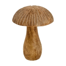 Wooden Toadstool 14cm