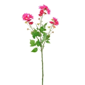 Hot Pink Chrys Spray 84cm