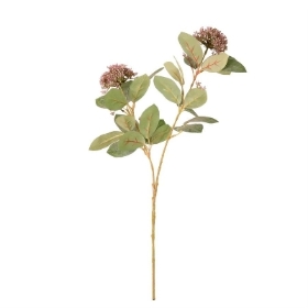 Mauve Viburnum Spray 76cm