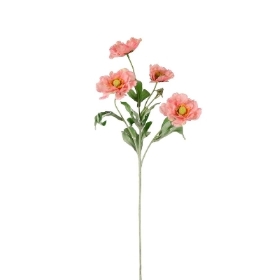 Pink Frilly Scabious 63cm