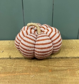 Red Striped Pumpkin 6cm