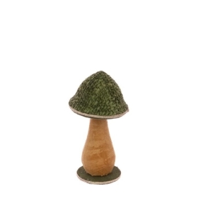 Green Autumn Toadstool 16cm