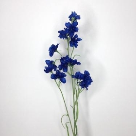 Dark Blue Delphinium 76cm