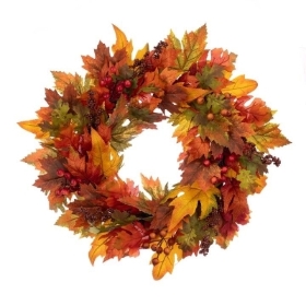 Autumn Maple Wreath 60cm