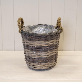 Round Willow Basket 25cm