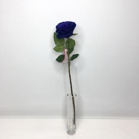 Dark Blue Rose 44cm