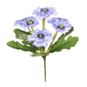Lilac Cornflower Bush 36cm