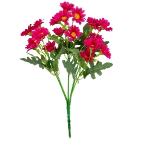 Cerise Small Daisy Bush 33cm