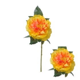 Yellow Peony 50cm
