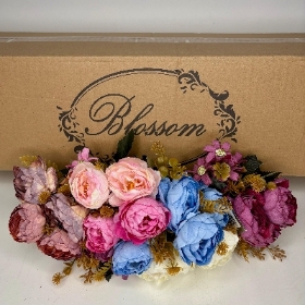 48 x Peony & Daisy Bush 30cm