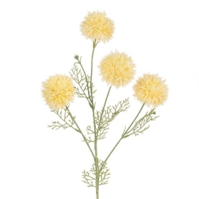 Lemon Pom Pom Spray 78cm
