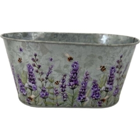 Lavender Oval Planter 19cm