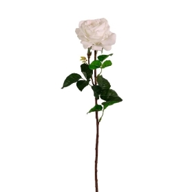 White Rose Real Touch 70cm
